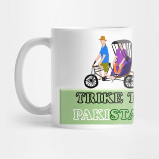 Trike to Pakistan - Three - Wheeled Cycle Mug